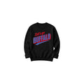 Daytee Retro Let's Go Buffalo Sweatshirt - Vintage Look Distressed Buffalo Game Day Crewneck