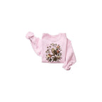 FITIN Vintage Owl Floral Graphic Sweatshirt – Nature Bird Botanical Aesthetic Unisex Cozy Crewneck Pullover