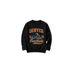 Daytee Denver Game Day Sweatshirt, Classic Distressed Sports Aesthetic Cozy Fan Apparel