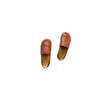 Grounding Shoes For Women, Barefoot Leather Shoes,Earthing With Copper Rivet, Wide Toe Box, Minimalistic Shoes, Gifts For Him | Crazy Brown