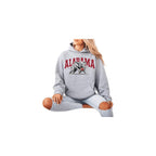 Alabama Elephant Football Sweatshirt – Vintage Sport Grey Crewneck Pullover – Retro Game Day Apparel for Men & Women