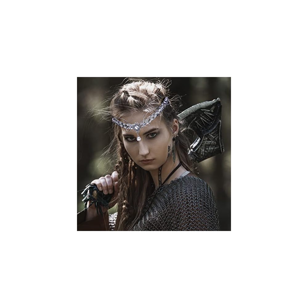 Fairy Circlet Viking Crown - Handmade Braided Medieval Headpiece