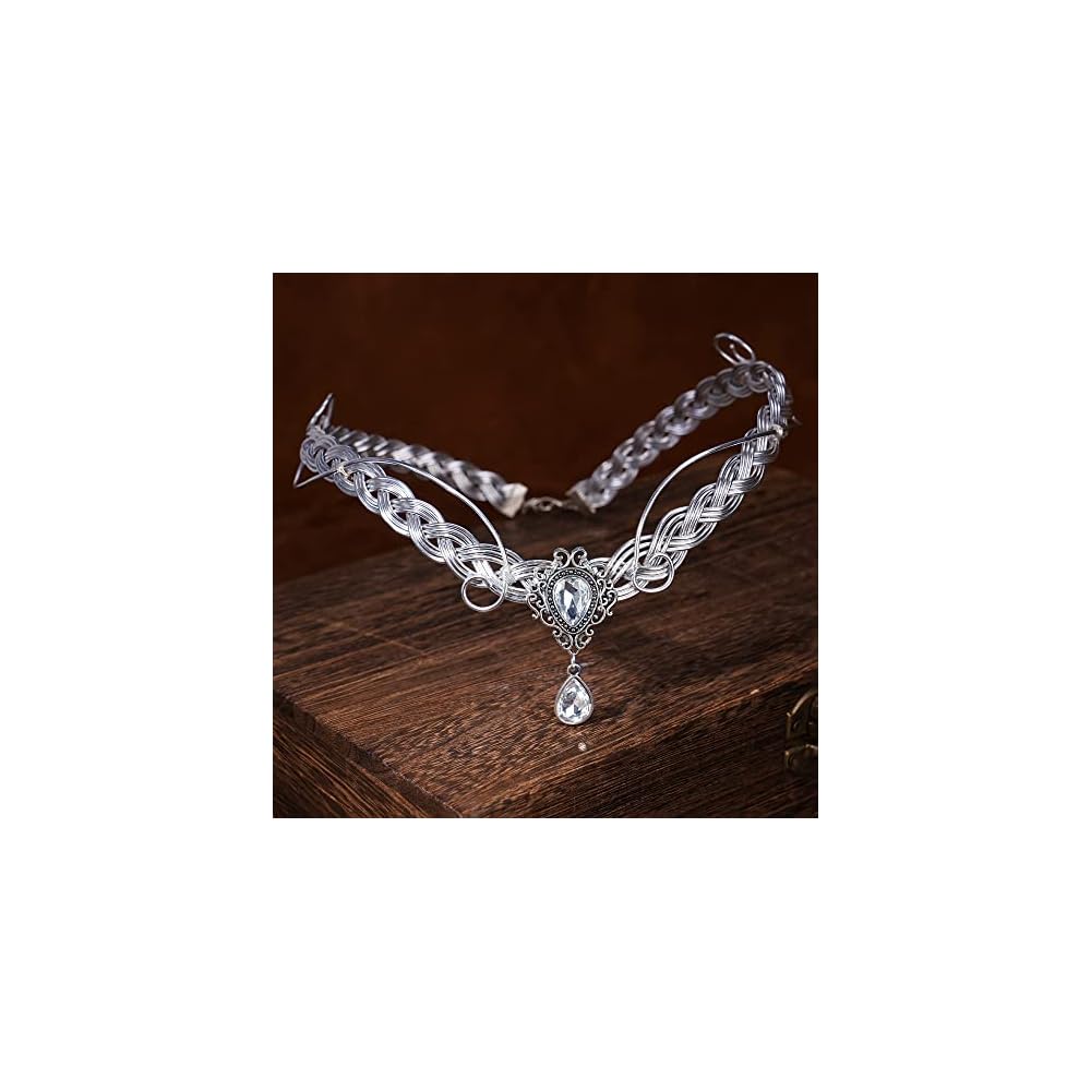 Fairy Circlet Viking Crown - Handmade Braided Medieval Headpiece