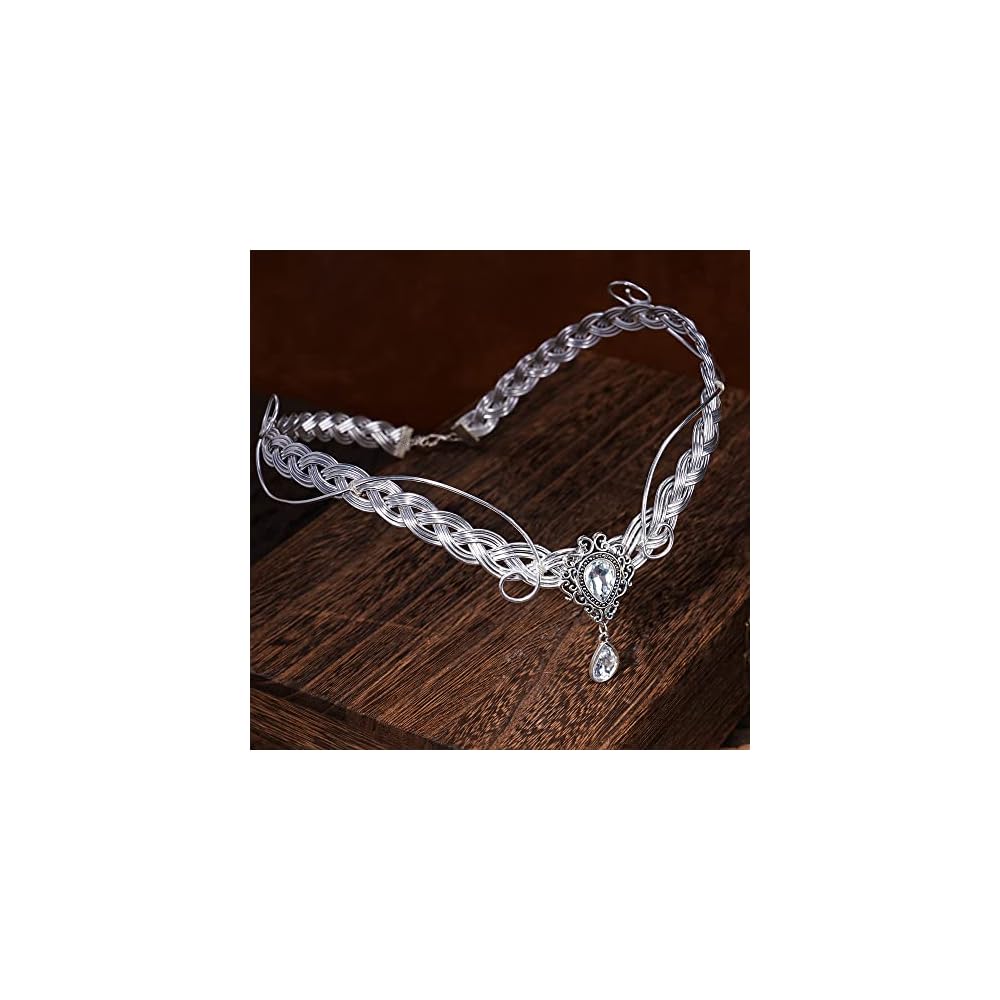 Fairy Circlet Viking Crown - Handmade Braided Medieval Headpiece