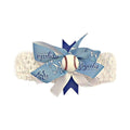 Royals Baby Girl Boutique Bow Crocheted Headband