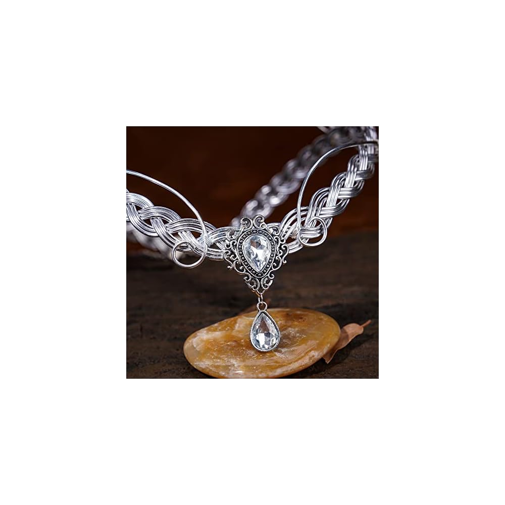 Fairy Circlet Viking Crown - Handmade Braided Medieval Headpiece