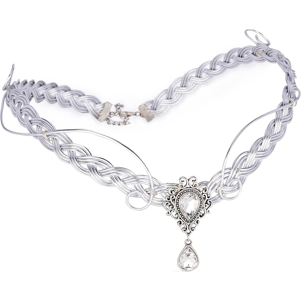 Fairy Circlet Viking Crown - Handmade Braided Medieval Headpiece